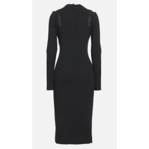 Dolce & Gabbana Black Midi Sheath Dress Made in Italy NWOT Size 36/0 - Picture 11 of 12